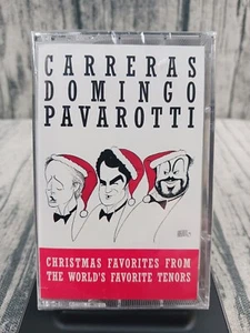 Carreras-Domingo-Pavarotti - Christmas Favorites (1993, Cassette) Brand New - Picture 1 of 2