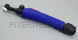 WP-9V SR-9V TIG Welding Torch Head Body Gas Valve, Euro style,125Amp, Air-Cooled - Picture 1 of 4
