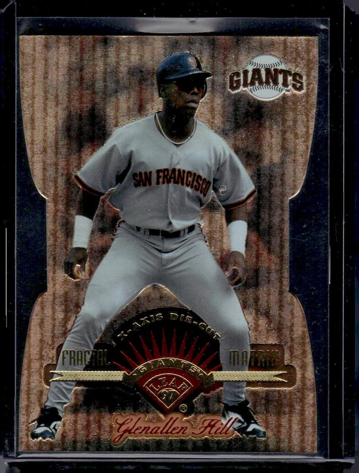 1997 Leaf Fractal Matrix Die Cuts #269 Glenallen Hill BX x-axis - Image 1 of 2