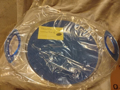Pampered Chef Oval Serving Tray #2283 - NEW OPEN BOX - Image 1 of 3