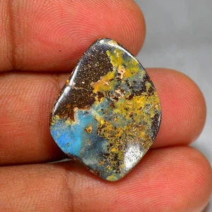 14,88 kt exquisiter 100 % natürlicher australischer Boulder Opal loser Edelstein - Bild 1 von 1