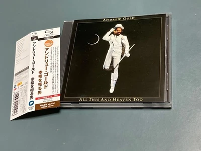 ANDREW GOLD - ALL THIS AND HEAVEN TOO - JAPAN SHM-CD W/OBI WQCP-1121 - Image 1 of 3