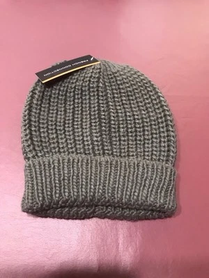 НОВАЯ серая шапочка унисекс French Connection (MSRP $50) отличное состояние товара - Изображение 1 из 4