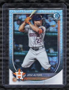 2025 Bowman Chrome JOSE ALTUVE Mojo Refractor #63 Houston Astros - Picture 1 of 2