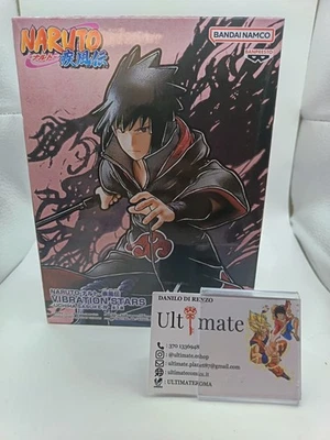  NARUTO Figura UCHIHA SASUKE Versione 4 VIBRATION STARS BANPRESTO BANDAI NAMCO - Immagine 1 di 4