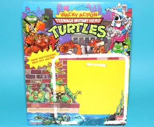 TMNT TEENAGE MUTANT NINJA TURTLES CARDBACK UNCUT FILE CARD WACKY ACTION SHRED... - Picture 1 of 2