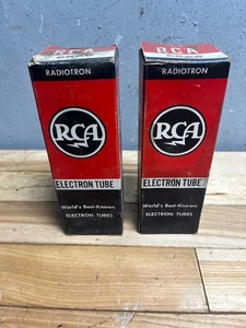 Tubo de electrones de radiotrón RCA / tubo de vacío 6BG6 G hecho en EE. UU. - Lote de 2 - Imagen 1 de 5