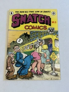 RAR🇺🇸VINTAGE AUGUST 1969 "SNATCH" COMICS 50cent #3 Underground Comix👀LQQK👀 - Bild 1 von 4