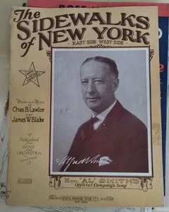 Partituras de colección The Sidewalks of New York Chas B Lawlor 1928 - Imagen 1 de 6