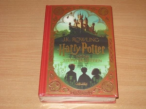 HARRY POTTER BUCH - DER STEIN DER WEISEN / MINALIMA / CARLSEN DEUTSCH WIE NEU - Picture 1 of 3