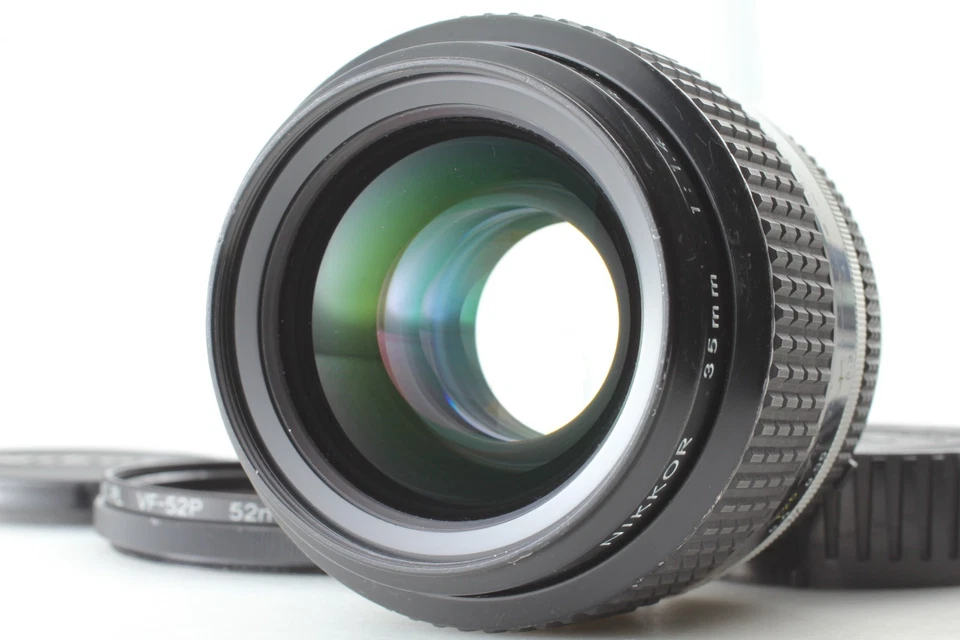 SIC [EXC+5] Nikon Ai-s Ais Nikkor 35mm f/1.4 MF Wide Lens From JAPAN #1487 - Image 1 of 4