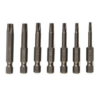 7 Pcs/Set Screwdriver Bit Hex Head Screwdriver Bits/T15/T20/T25/T27/T30/T40 - Image 1 of 4