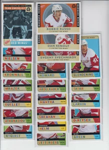 17/18 OPC Detroit Red Wings Retro Team Set w/RCs + Insert - Helm Svechnikov RC + - Picture 1 of 1