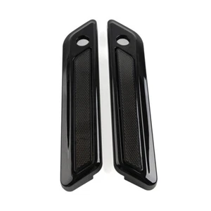For Harley Touring Electra Glide Road King 2014-up Saddle Bag Hinge Latch Covers - Foto 1 di 8
