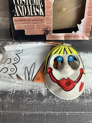 Vintage Ben Cooper Creepy Creatures Princess Halloween Costume Ages 3 to 6 Nib - Image 1 of 4