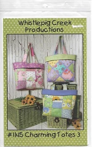 Whistlepig Creek Productions, #1145 Bolsos Encantadores Patrón de Costura, Nuevos - Imagen 1 de 2