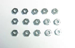 5-40 Steel Hex Nut Zinc Plated QTY (15) - Picture 1 of 1