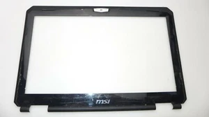 ✅ MSI GT663 GT663R GX660R GENUINE LCD SCREEN COVER FRAME BEZEL E2P-6F2B212-P89 - Zdjęcie 1 z 3