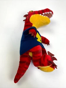 T-Shirt Build a Bear Red Dinosaur T-Rex Velciraptor Plüschtier mit Michigan - Bild 1 von 8