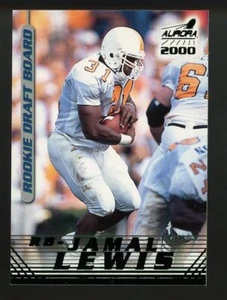 2000 Pacific Aurora #2 Jamal Lewis Rookie Draft Board quasi nuovo + - Foto 1 di 2