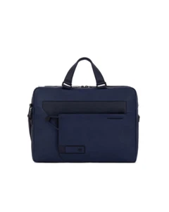 BORSE CARTELLA CARTELLE UOMO PIQUADRO CA6203W119 PELLE BLU ORIGINALE AI 2024 - Picture 1 of 5