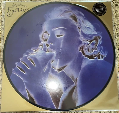 MADONNA EROTICA VINYL PICTURE DISC LIMITED EDITION NEW SEALED MINT - Image 1 of 2