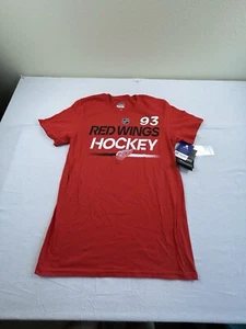 Detroit Red Wings Pro Alex DeBrincat Fanatics Red N&N Jersey T-Shirt Sz Sm - Picture 1 of 5