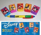 TOMY Set 5 Mini Projectors Topolino Mickey Mouse Book Viewers Disney