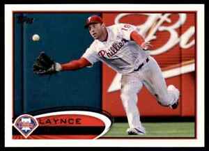 2012 Topps Laynce Nix A Baseball Cards #US130