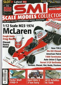 Scale Models Collector Feb 2006 McLaren M23 - T 800 Terminator - Ferrari 312 P - Imagen 1 de 1