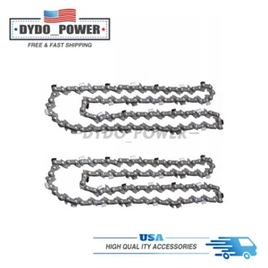 2Pcs 14" Chainsaw Chain Blade 3/8"LP 0.050" 52DL for Worx WG305/WG305.1 - Picture 1 of 5