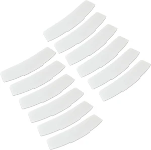 12 Pcs Tab Collar for Clergy Shirt White Priest Collar Tab Insert Shirt Colla... - Picture 1 of 7