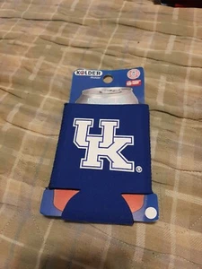 UNIVERSITY OF KENTUCKY WILDCATS KOOZIE CAN COOLER FLAT - Picture 1 of 2