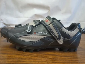 Louis Garneau Men's Bromont HRS-80 Cycling Shoes Black Size 9.5 - Picture 1 of 10