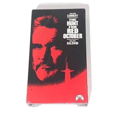 The Hunt For Red October VHS Sealed Paramount Stamp Watermark - Image 1 of 4