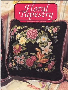 Floral Tapestry, by Cathy Livingston, Cross Stitch Pattern - Picture 1 of 3