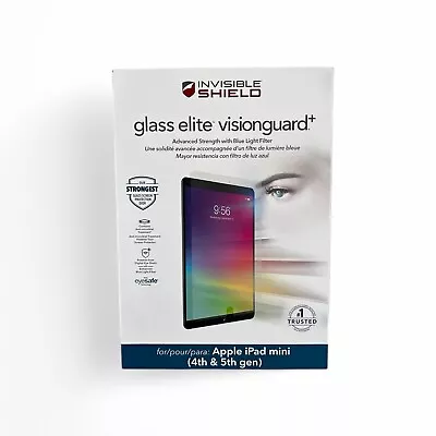 Screen Protector ZAGG Glass Elite Visionguard+ Apple iPad Mini 4th & 5th Gen - Image 1 of 2