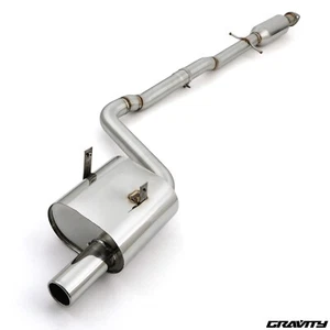SISTEMA DE ESCAPE CATBACK CEPILLADO ACERO INOXIDABLE PARA MINI COOPER R50 1.6 16V 01-06 - Imagen 1 de 12