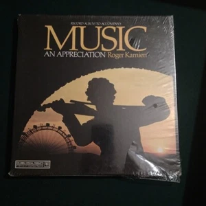 Record Album To Accompany Music an Appreciation/Roger Kamien 1975 McGraw-Hill - Picture 1 of 8