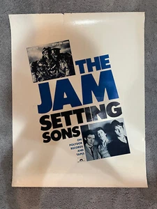 The Jam Poster Original 1979 Setting Sons Polydor Records Promo Poster 27"x21" - Picture 1 of 7