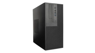 INWIN CP712.CQ450TB3+ 15.5L Small Form Factor Micro-ATX Mini Tower Chassis Black - Image 1 of 4