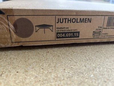 IKEA JUTHOLMEN Stool, outdoor, dark gray-brown , 004.691.15 NEW! - Image 1 of 3