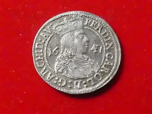 RDR, Österreich, 3 Kreuzer, 1647 , Silber - Bild 1 von 2