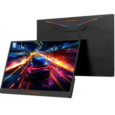 165Hz Portable Monitor 2K 17.3" AMD FreeSync USB C Gaming Monitor QHD HDR Screen - Image 1 of 4