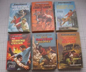 The Hardy Boys x6 vintage hardcovers #13 19 25 32 45 46 - Picture 1 of 21