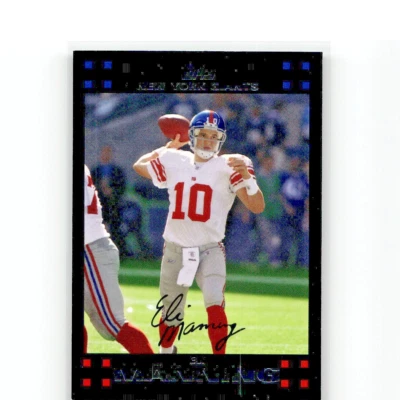 Football 2007 Topps #30 Eli Manning New York Giants - Image 1 of 2