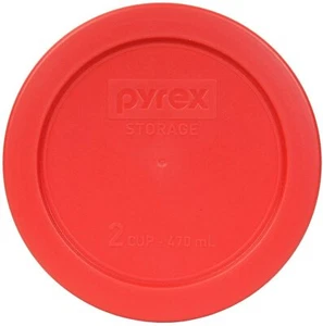 Pyrex 7200-PC Round 2-Cup Storage Lids for Glass Bowls - Picture 1 of 20