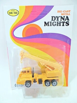 ZYLMEX DYNA MIGHTS P311 'CRANE TRUCK' MIB/BOXED/BLISTER/CARDED. HONG KONG. RARE - Image 1 of 4