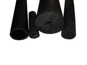 Neoprene Tube Black 75A 3 1/2" OD x 3/4" ID x 1 3/8" Wall x 36" Length - Picture 1 of 1