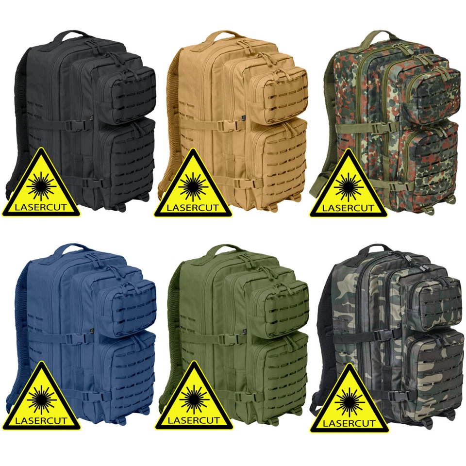 Brandit US Cooper Lasercut large Rucksack Hüftgurt bequemen Schultergurte - Bild 1 von 1